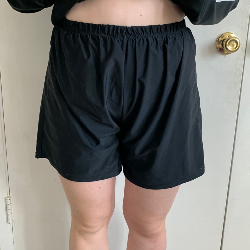 Black Swimming Shorts